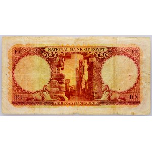 Egypt, 10 Pounds 1952-1960
