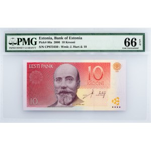 Estonia, 10 Krooni 2006, PMG - Gem Uncirculated 66 EPQ