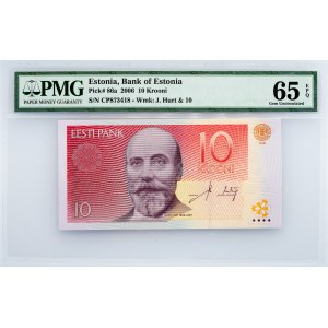 Estonia, 10 Krooni 2006, PMG - Gem Uncirculated 65 EPQ