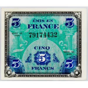 France, 5 Francs 1944