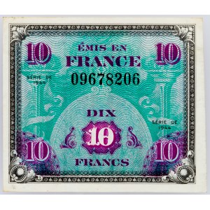 France, 10 Francs 1944