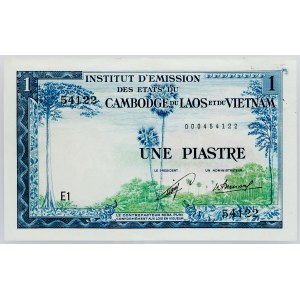 French Indochina, 1 Piastre ND (1954)