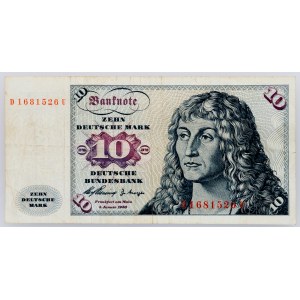 Germany, 10 Deutsche Mark 1960