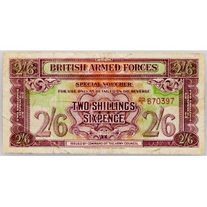 Great Britain, Military, 2 Shillings and 6 Pence, Series 2