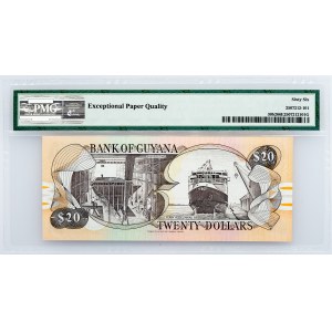 Guyana, 20 Dollars 1996, PMG - Gem Uncirculated 66 EPQ