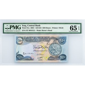 Iraq, 250 Dinars 2003, PMG - Gem Uncirculated 65 EPQ