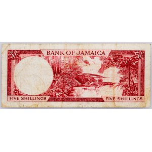 Jamaica, 5 Shillings ND (1964)