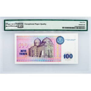 Kazakhstan, 100 Tengé 1993, PMG - Gem Uncirculated 65 EPQ