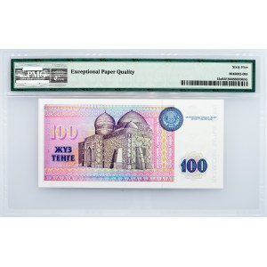 Kazakhstan, 100 Tengé 1993, PMG - Gem Uncirculated 65 EPQ
