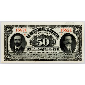 Mexico, 50 Centavos 1915