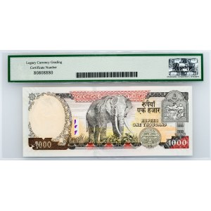 Nepal, 1000 Rupees 2002, Legacy - Very Choice New 64PPQ