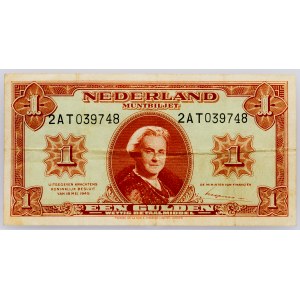 Netherlands, 1 Gulden 1945