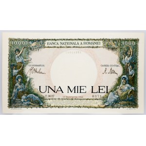 Romania, 1000 Lei 1941