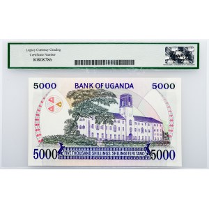 Uganda, 5000 Shillings 1985, Legacy - Gem New 66PPQ