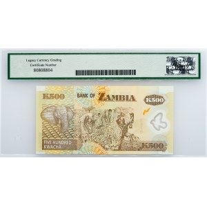 Zambia, 500 Kwacha 2009, Legacy - Very Choice New 64PPQ