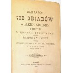 MAKAREGO 730 OBIADÓW wyd. 1902r.