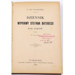 PIOTROWSKI- JOURNAL OF STEFAN BATORY'S EXPEDITION UNDER PSKÓW publ. 1894