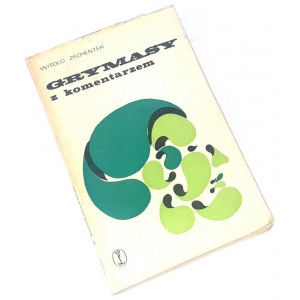 ZECHENTER- GRYMLASSES WITH COMMENTARY 1st ed.