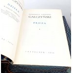 GALCZYŃSKI- POEZJE T.1-5 [set] leather