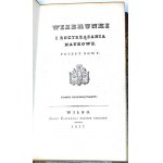 SCIENTIFIC VISITIONS AND DISCUSSIONS Vilnius 1837 On the Great Epidemics