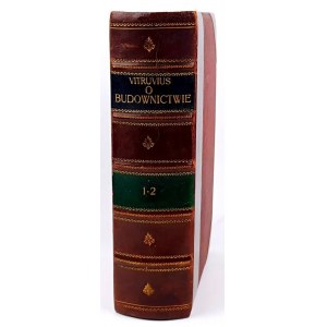 WITRUWIUSZ- O BUDOWNICTWIE KSIĄG DZIESIĘĆ t.1-2 [komplet v 1 svazku] vyd. 1840, 40 desek