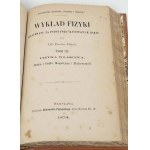 REIS - WYKŁAD FIZYKI Bd. 1-3 [komplett in 1 Bd.] Warschau 1874