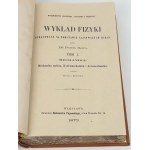 REIS - WYKŁAD FIZYKI t.1-3 [komplet w 1 wol.] Warszawa 1874