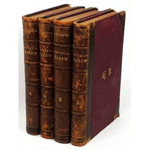 NUSSBAUM - HISTORY OF THE JEWS vol.1-4 1888