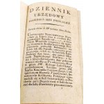 OBNIŃSKI - DZIENNIK POSIEDZEŃ IZBY POSELSKIEY wyd. 1820