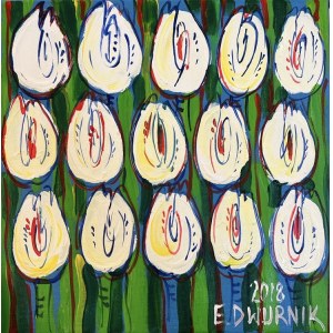 Edward Dwurnik, Tulpen, 2018