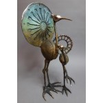 I.K., Peacocks (Bronze, height 43 cm)