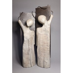 Charles Dusza, Busts - Hidden from the World (height 78 cm)
