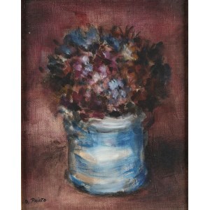 DOMINGO PRIETO (XX Century): Flower's vase