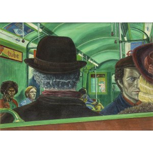 SERGIO BIRGA (Florence, 1940 - Cannes, 2021): The tube, 1975