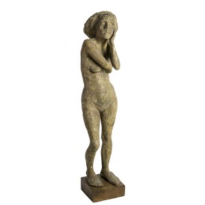 OSCAR GALLO (Venice, 1909 - Florence, 1994): Standing nude, 1944