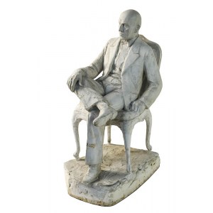 SCULPTOR OF XX CENTURY: Sitting man