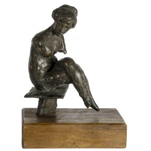 AUGUSTO MURER (Falcade, 1922 - Padova, 1985) : Women's figure, 1972