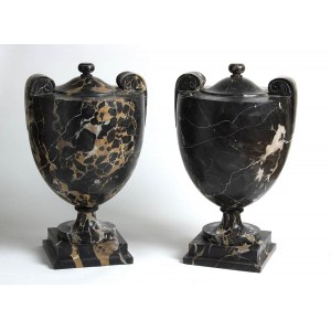 SCULPTOR OF XX CENTURY: Couple of vases, 30s/40s