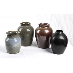ANONYMOUS: Lot composed by four vases