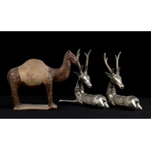 Lot of 3 animal sculptures