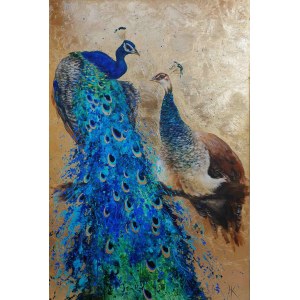 Khrystyna Hladka, From the Peacocks series, 2022