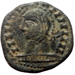 Constantine I The Great - Barbarous Imitation. AE. (Bronze, 3.11 g. 18 mm.) c. 319-325 AD.