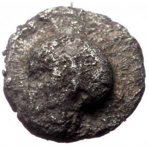 Arkadia, Tegea, AR Tetartemorion. (Silver,0.19 g 5 mm), Circa 423-400 BC.