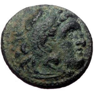 Kings of Macedon, Alexander III 'the Great', AE, (Bronze, 5.72 g 19 mm), 336-323 BC. Uncertain mint in Western Asia Mino
