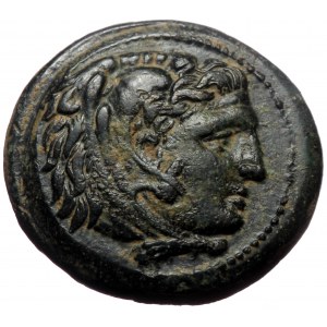 Kings of Macedon, Alexander III 'the Great', AE,(Bronze, 5.61 g 18 mm), 336-323 BC. Uncertain mint in Macedon.