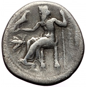 Kings of Macedon, Philip III Arrhidaios. AR Drachm, (Silver,4.00 g 18 mm), 323-317 BC. Magnesia on the Maeander. In the