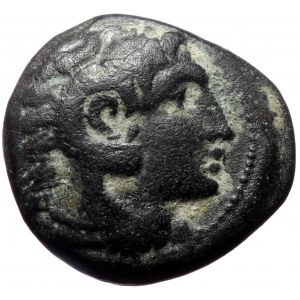 Kings of Macedon, Alexander III 'the Great', AE, (Bronze, 6.07 g 18 mm), 336-323 BC. Uncertain mint in Macedon.