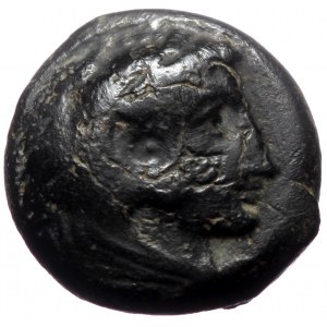 Kings of Macedon, Alexander III 'the Great', AE, (Bronze, 6.87 g 16 mm), 336-323 BC. Macedonian mint.