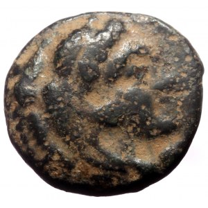 Kings of Macedon, Alexander III 'the Great', AE, (Bronze, 1.39 g 11 mm), 336-323 BC. Macedonian mint.
