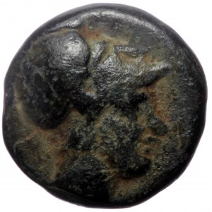 Kings of Macedon, Demetrios I Poliorketes,AE, (Bronze, 2.17 g 11 mm), Circa 300-295 BC. Salamis.